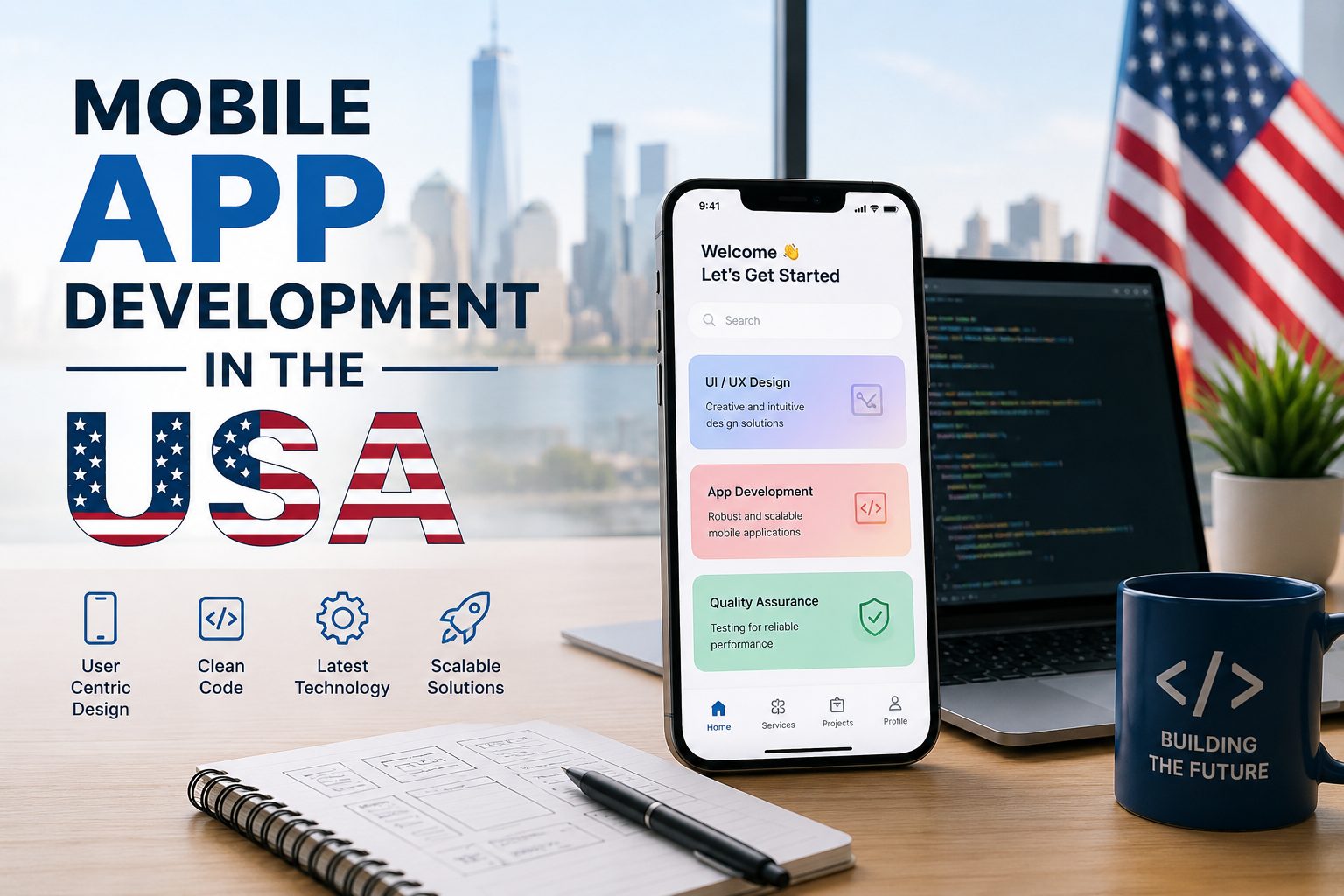 Mobile App Development USA | Custom Mobile App Solutions