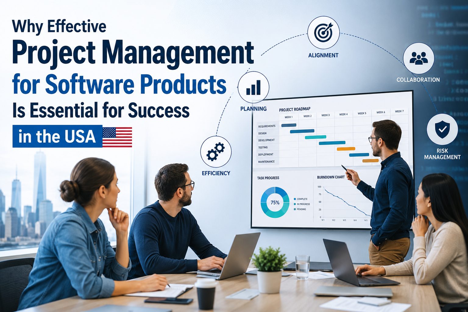 Project Management for Software Products USA | Expert Solutions